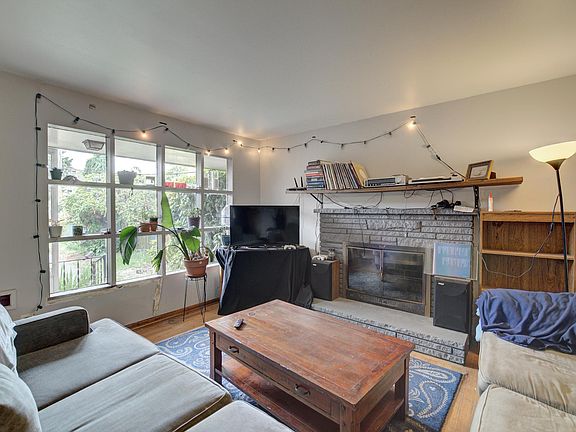 Living room looking out front window