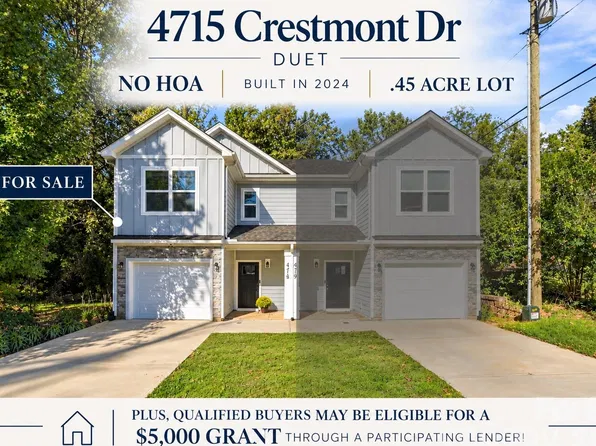 4715 Crestmont Dr, Charlotte, NC 28205