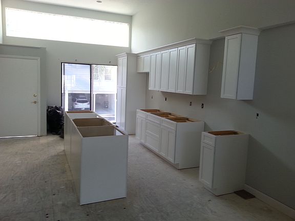 Cabinets added