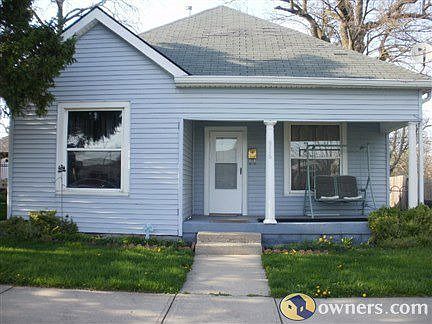 Street view of the front of the house