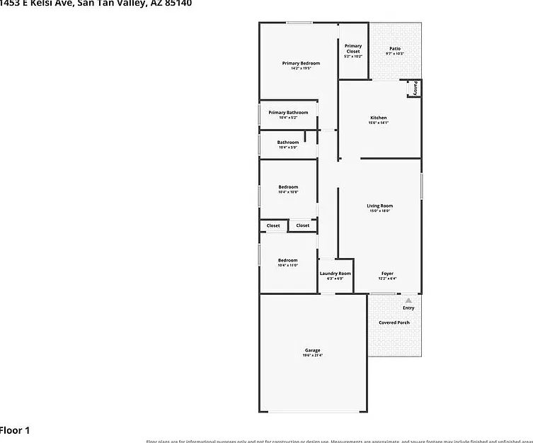 3 bed, 2.0 bath, 1370 sqft, $1,695 — Photo 2