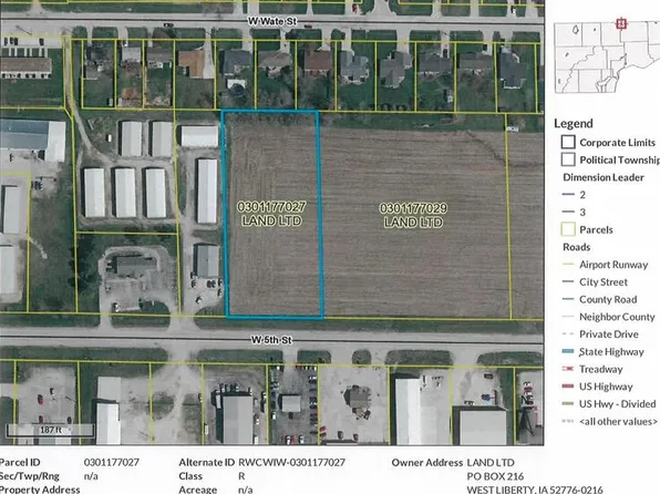 PARCEL 1 W 5th St, Wilton, IA 52778