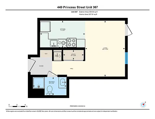 Floor plan 607