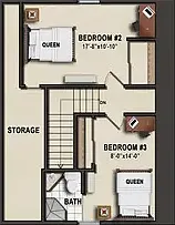 2nd level floor plan