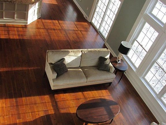 So much natural light...sunshine streaming in.