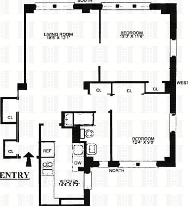 1st image of 46 W 95th St APT 8C