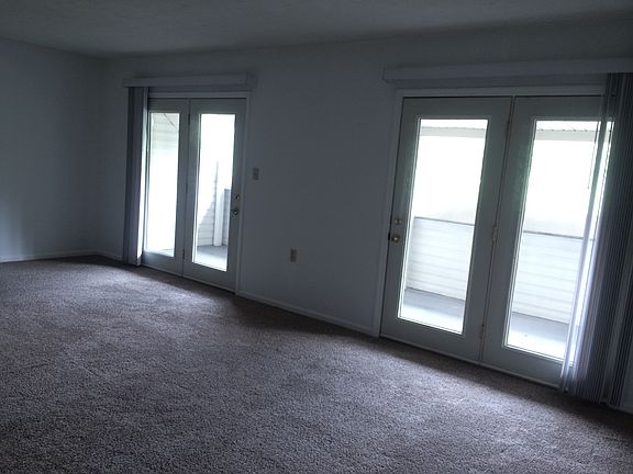 Living/Dining area with access to covered porch.