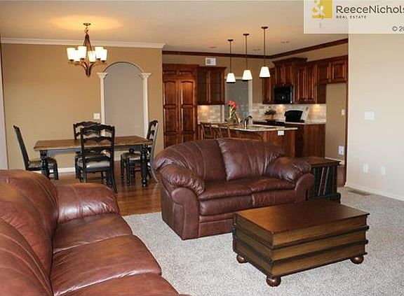 One of our models shows how warm and cozy with furniture.......bring your own ideas.
