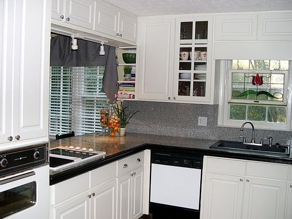 Updated kitchen with tile counters