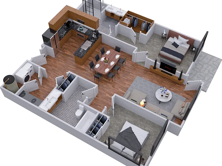 Shangri La Apartments — Photo 21