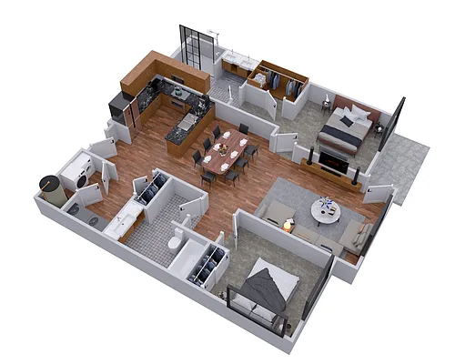 Floor plan Blissful