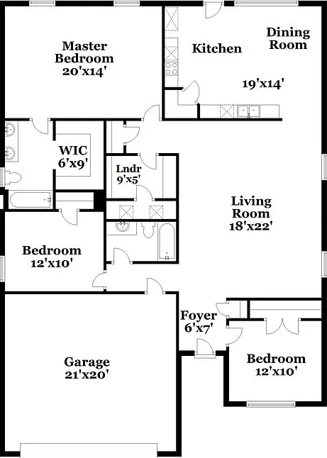 3 bed, 2.0 bath, 1681 sqft, $1,910 — Photo 2