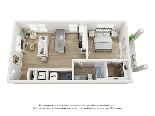 Floor plan The Harper II