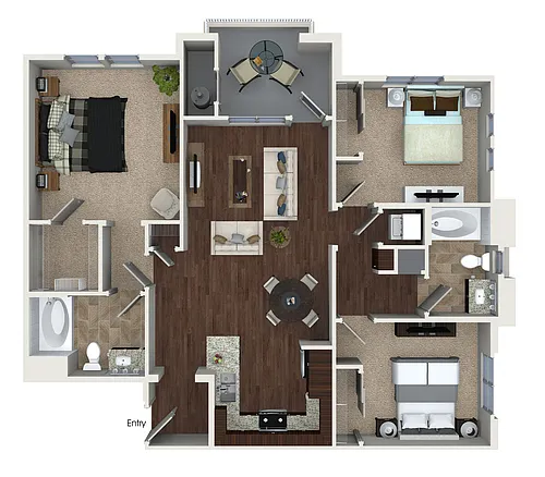 Floor plan C1