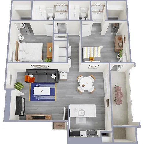 Floor plan B1