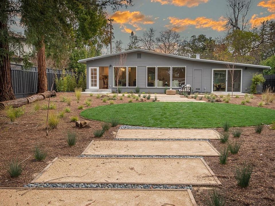 View of back of the house