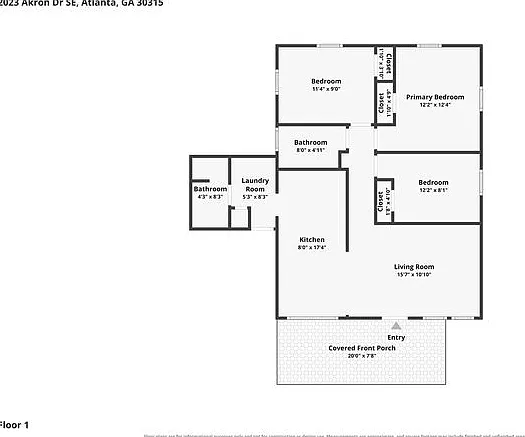 3 bed, 2.0 bath, 870 sqft, $1,945 — Photo 2