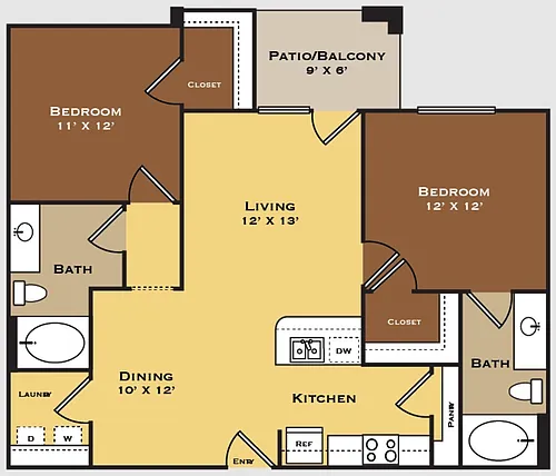 Floor plan B2