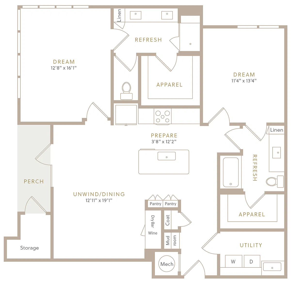 Floor plan B4