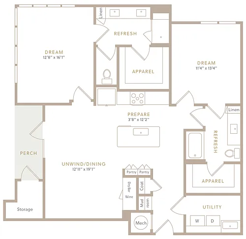 Floor plan B4