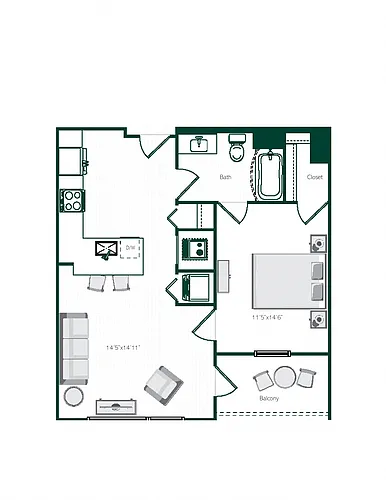Floor plan Vance