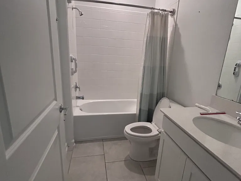Shared bathroom