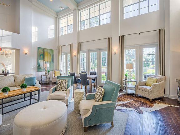 Interior of the clubhouse