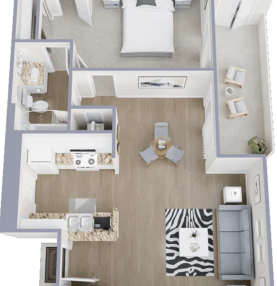 Plan C Floorplan Diagram