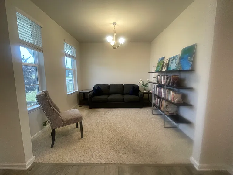 Dinning room, sitting area, or office space