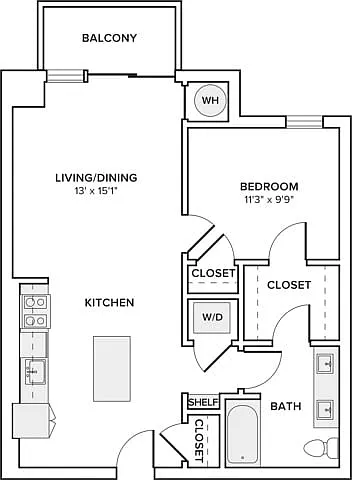 Floor plan A01