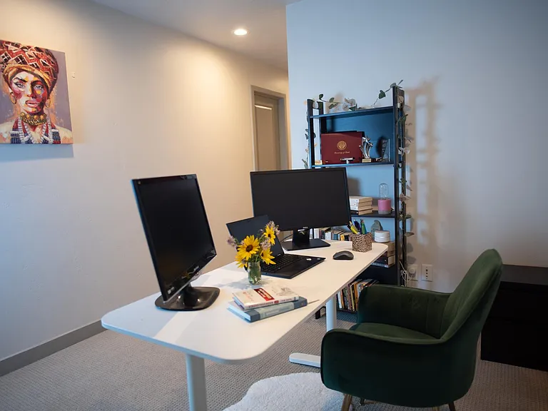 Second floor hallway - can be used as an office area