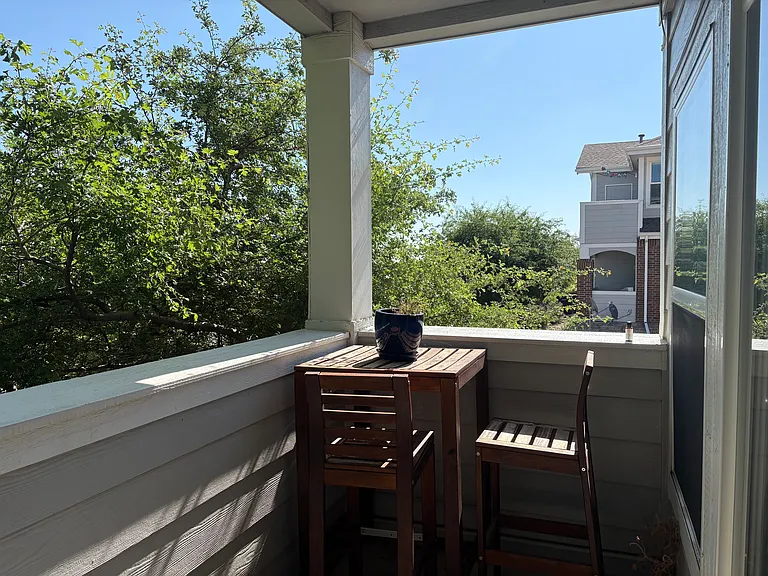 1 of 2 patio/deck. Master bedroom has an attached patio