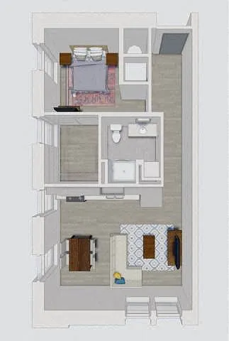 Floor plan 50 Peabody - A4