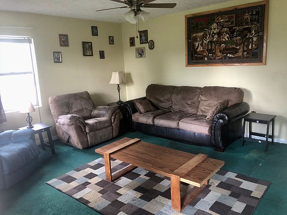 Spacious living room.