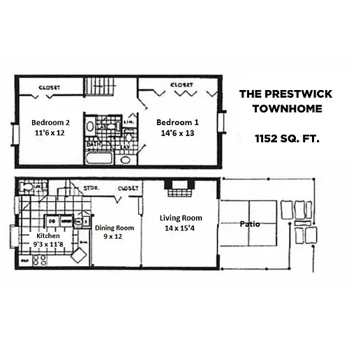 Floor plan Prestwick