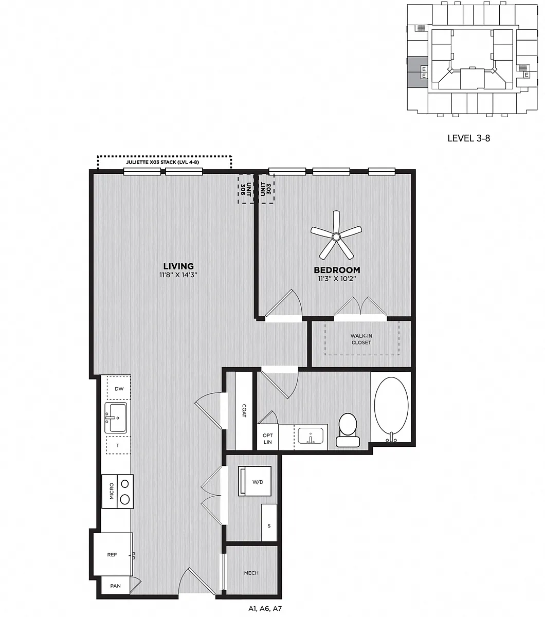 Floor plan A1