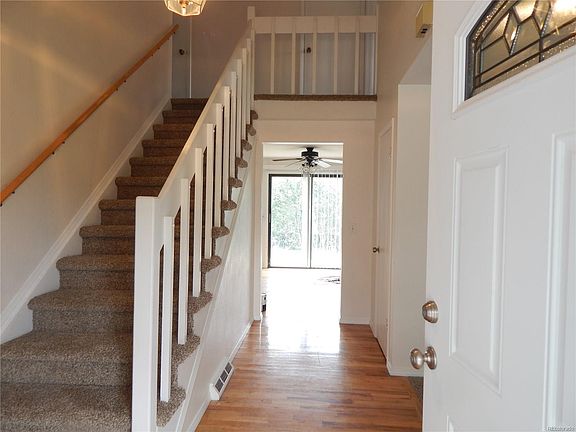 Entry - newer flooring has been installed.