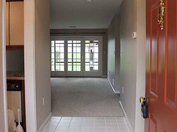 view from inside the front door