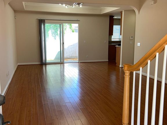 Living room and dining room