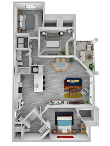 Floor plan The Carraway