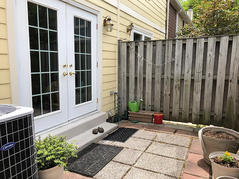 Back patio