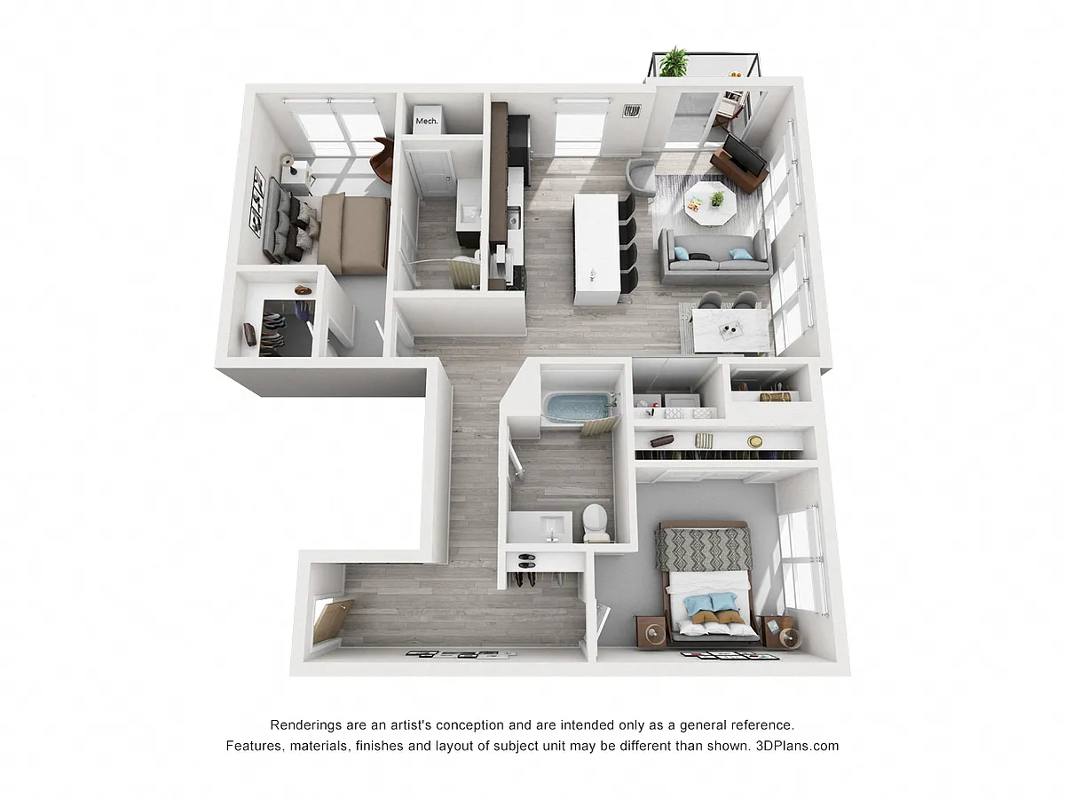 Floor plan Minnehaha