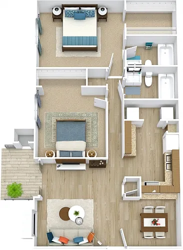 Floor plan The Berwyn