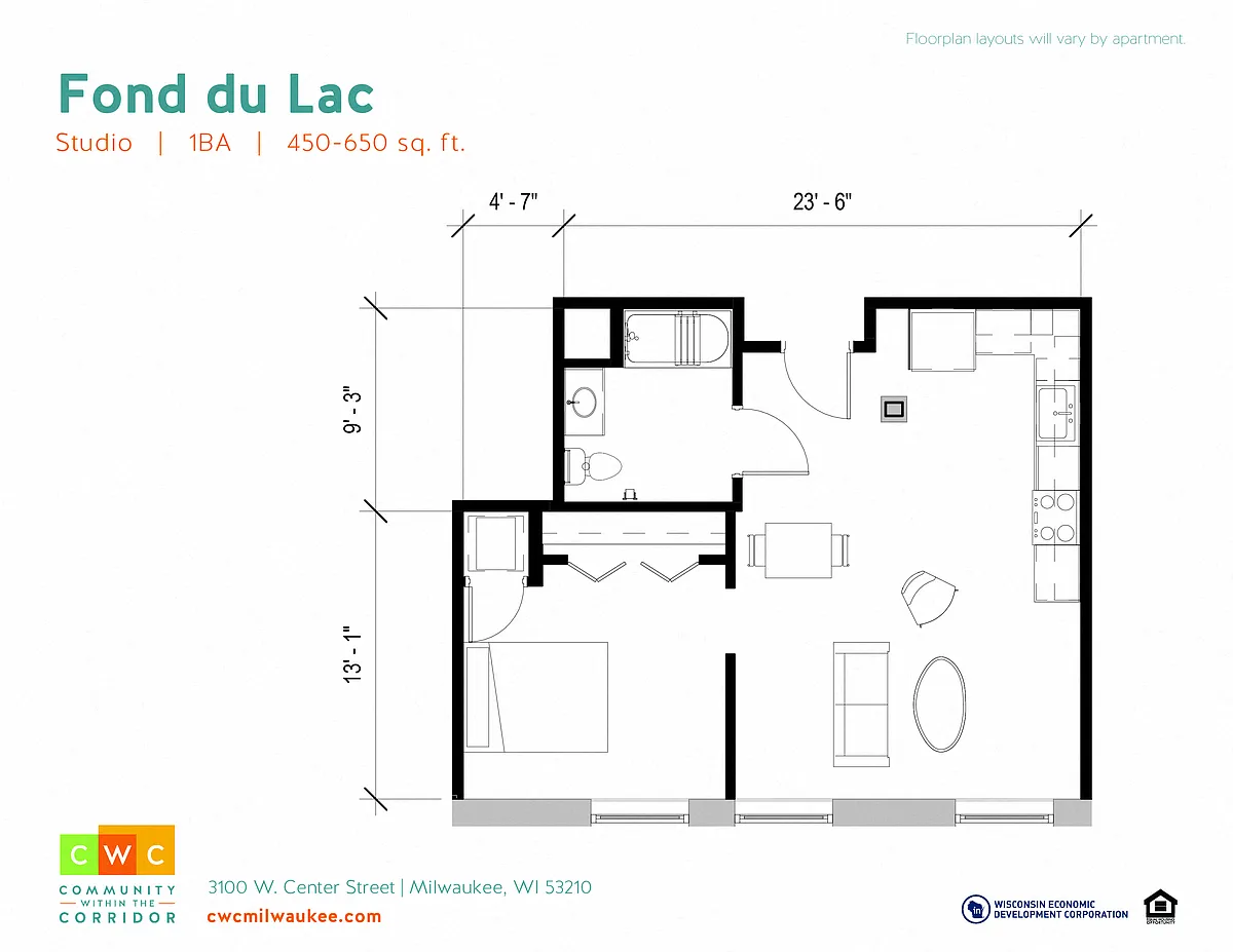 Floor plan Fond Du Lac
