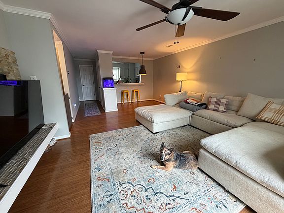 Living Room and Dining Area