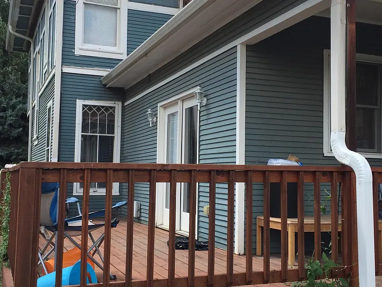 Back deck