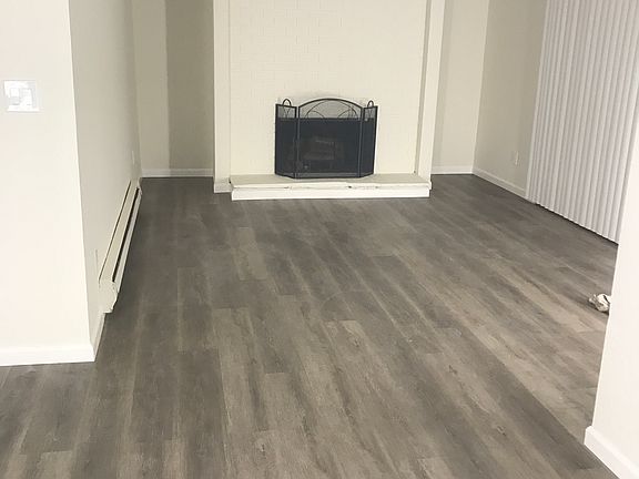 Living room with fireplace