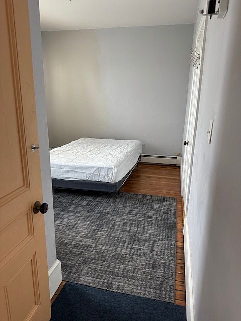 Large bedroom 
New boxspring and mattress