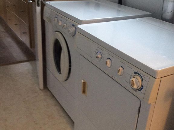 Laundry and storage room