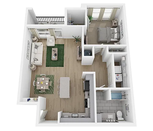 Floor plan A2-HC